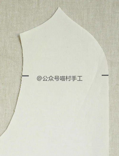 圖紙 教程丨一衣兩面 簡約無扣馬甲